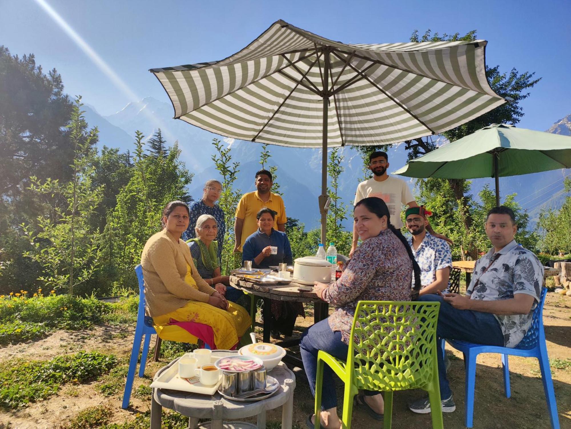 Silk Route Home Stay Kalpa Exterior photo